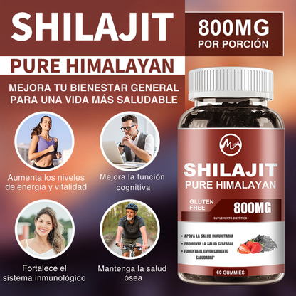 SHILAJIT GUMMIES - VITALIDAD NATURAL SIN LÍMITES EN SOLO UNA GOMITA