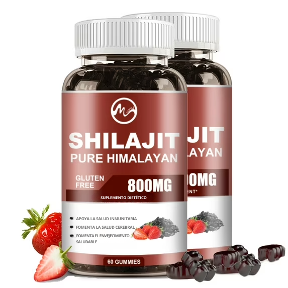 SHILAJIT GUMMIES - VITALIDAD NATURAL SIN LÍMITES EN SOLO UNA GOMITA